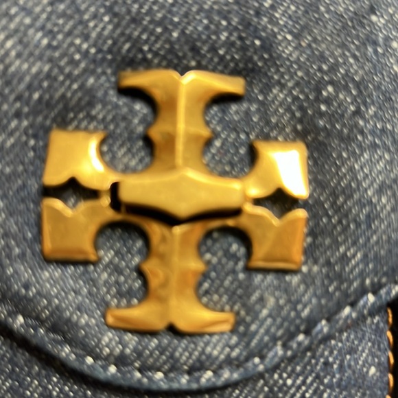 Tory Burch Kira Denim Handbag - Picture 10 of 16